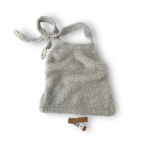 NWT Skims Cozy Knit Halter Top - Light Gray Size S/M